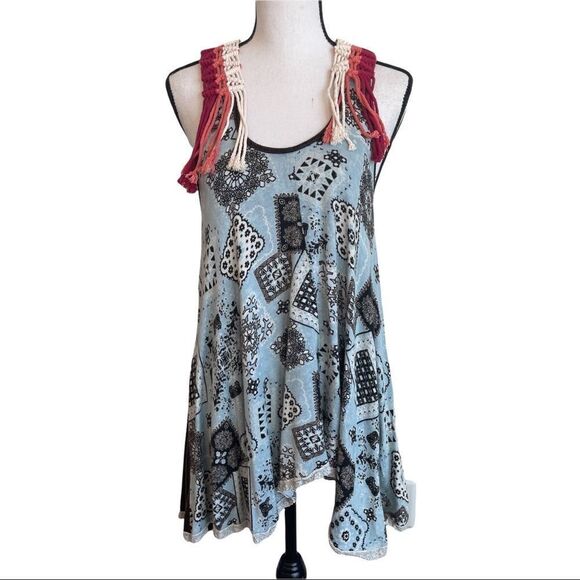 Gimmicks by BKE Macrame Swing Tank - XS - Picture 1 of 7